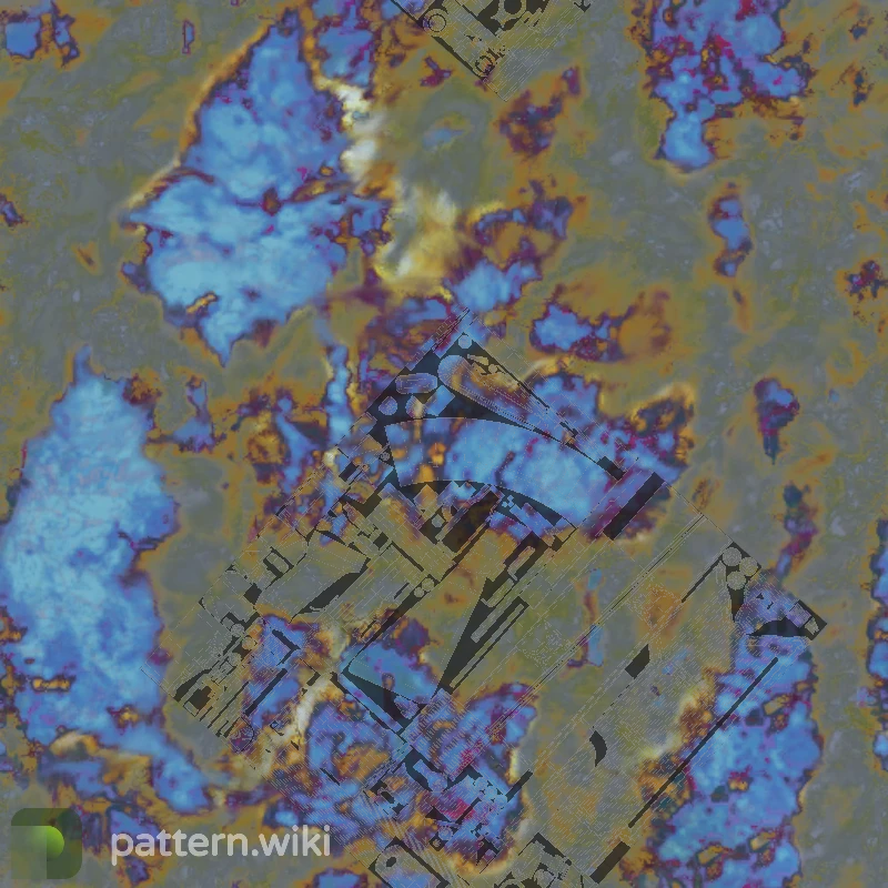 AK-47 Case Hardened seed 778 pattern template