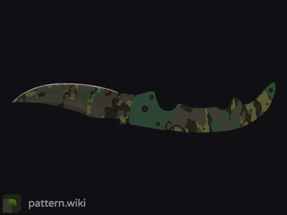 Falchion Knife Boreal Forest seed 85