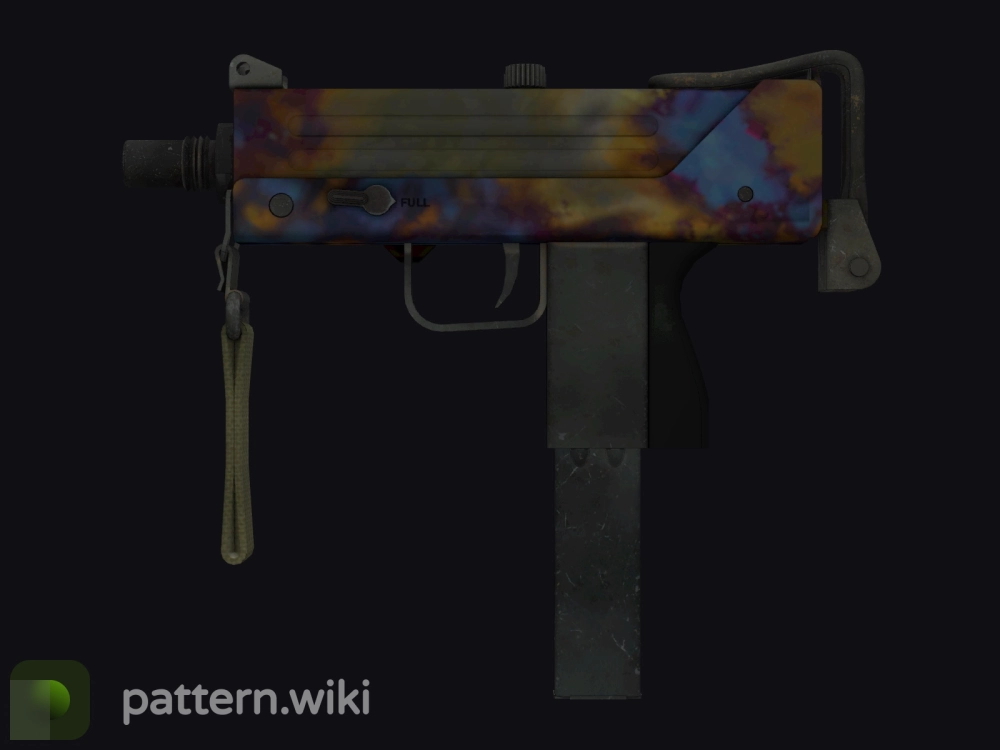 MAC-10 Case Hardened seed 529