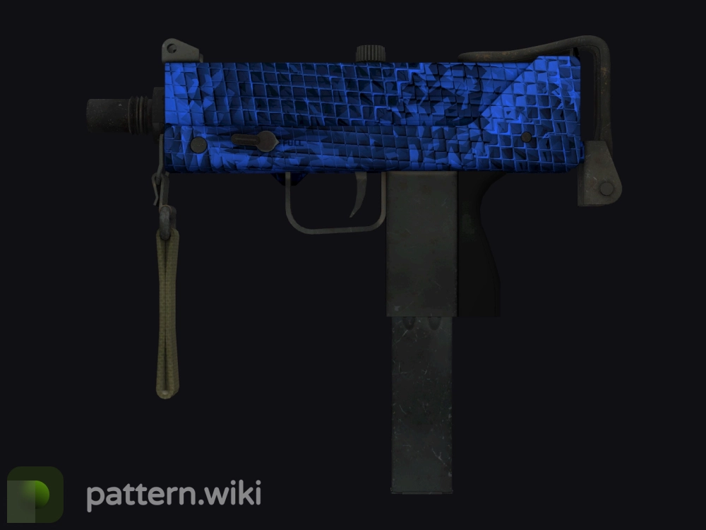 MAC-10 Lapis Gator seed 764