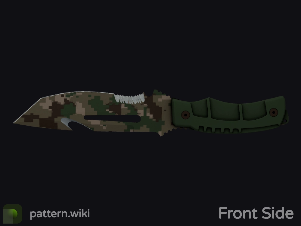 Survival Knife Forest DDPAT seed 356