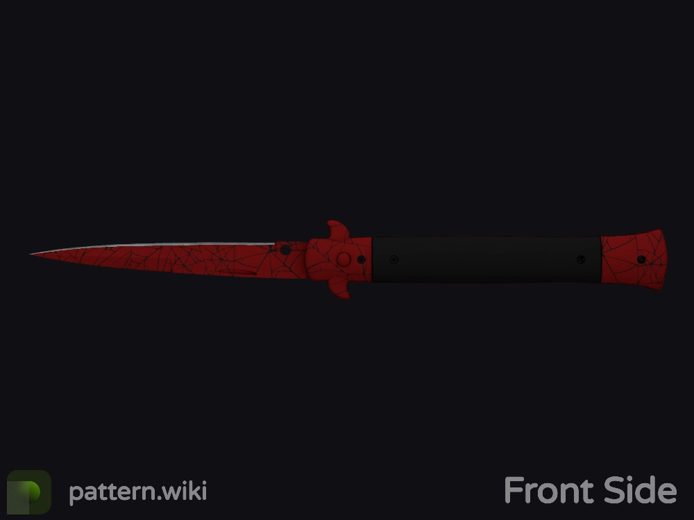 Stiletto Knife Crimson Web seed 586