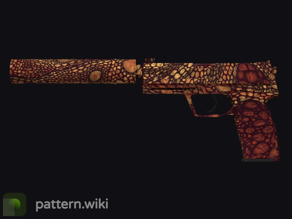 USP-S Orange Anolis seed 738