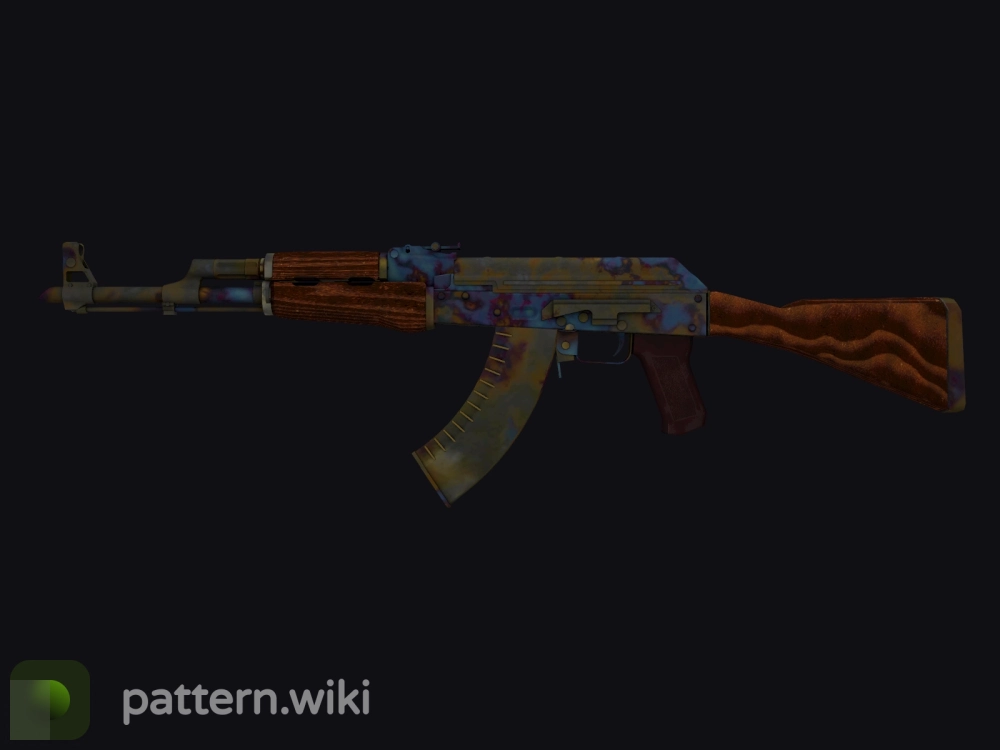 AK-47 Case Hardened seed 487