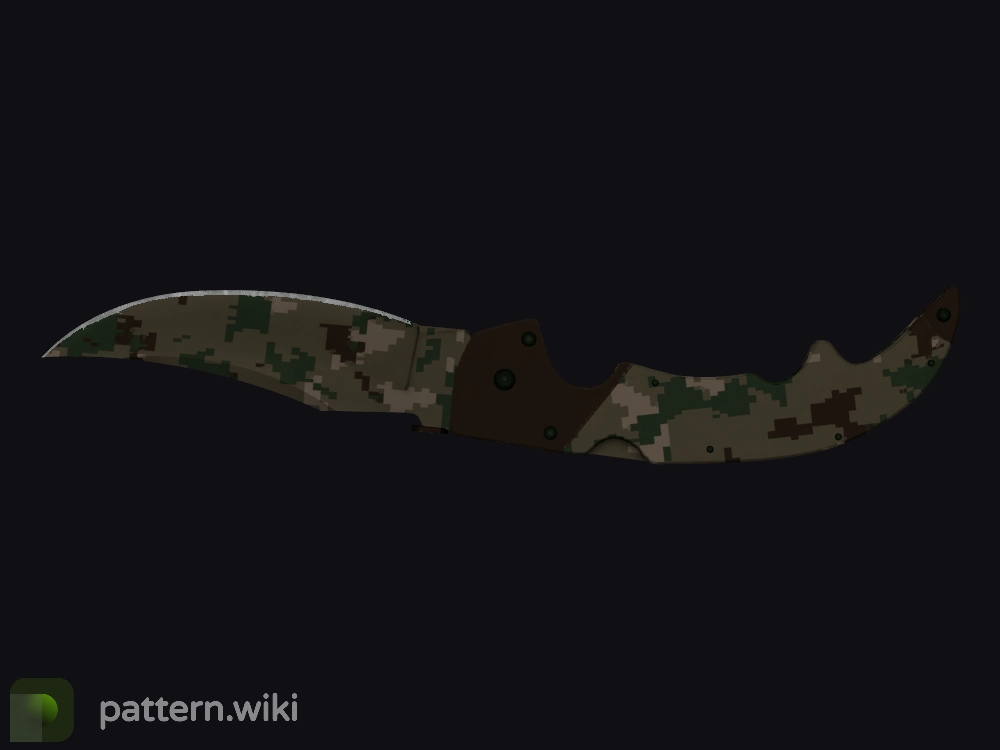 Falchion Knife Forest DDPAT seed 311