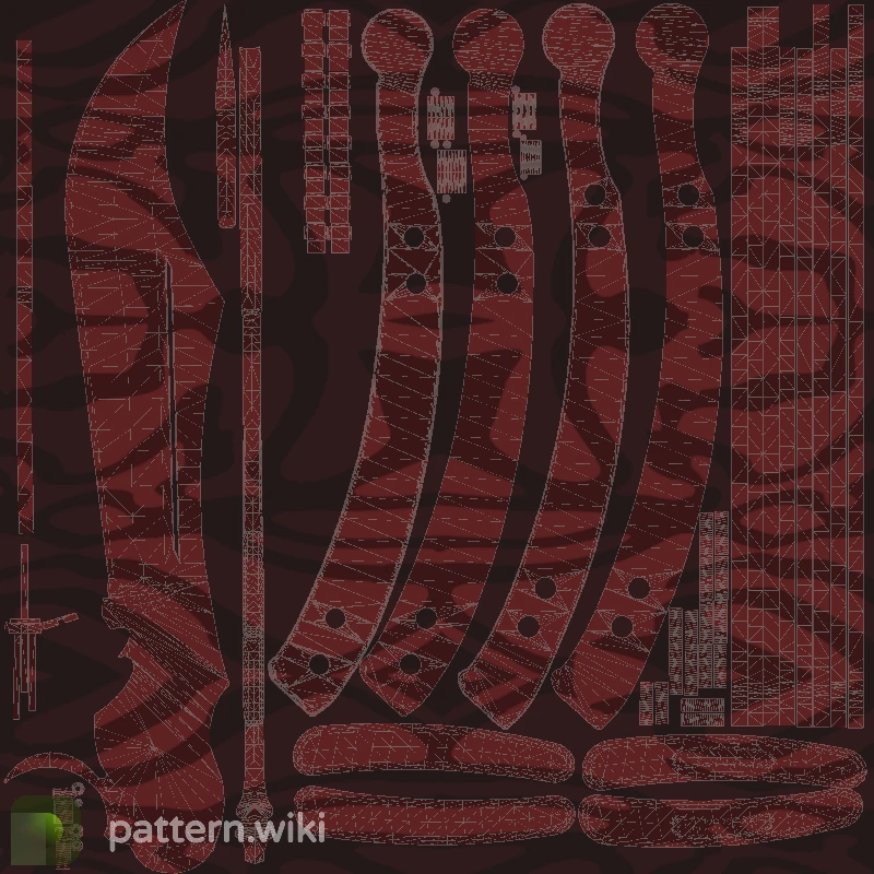 Butterfly Knife Slaughter seed 71 pattern template