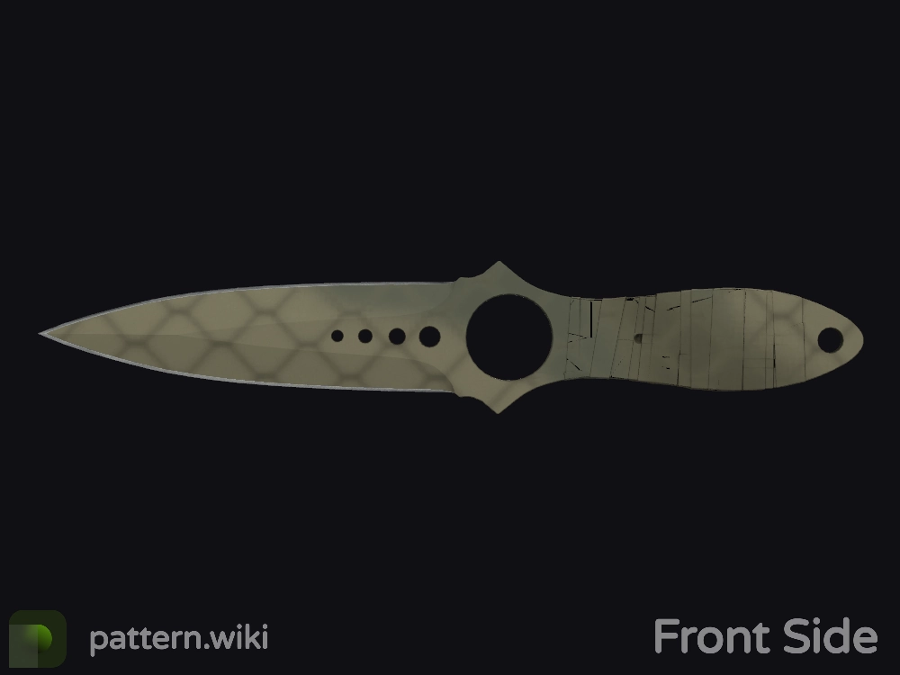 Skeleton Knife Safari Mesh seed 551