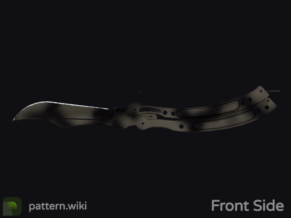 Butterfly Knife Scorched seed 252