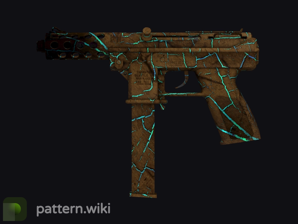 Tec-9 Cracked Opal seed 7