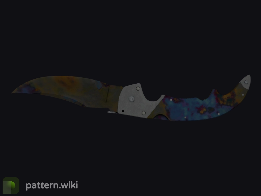 Falchion Knife Case Hardened seed 212