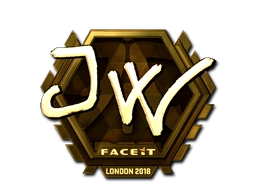 Sticker JW (Gold) | London 2018 preview