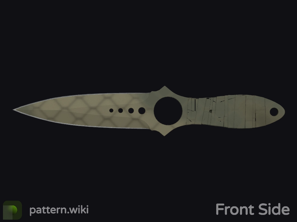 Skeleton Knife Safari Mesh seed 322