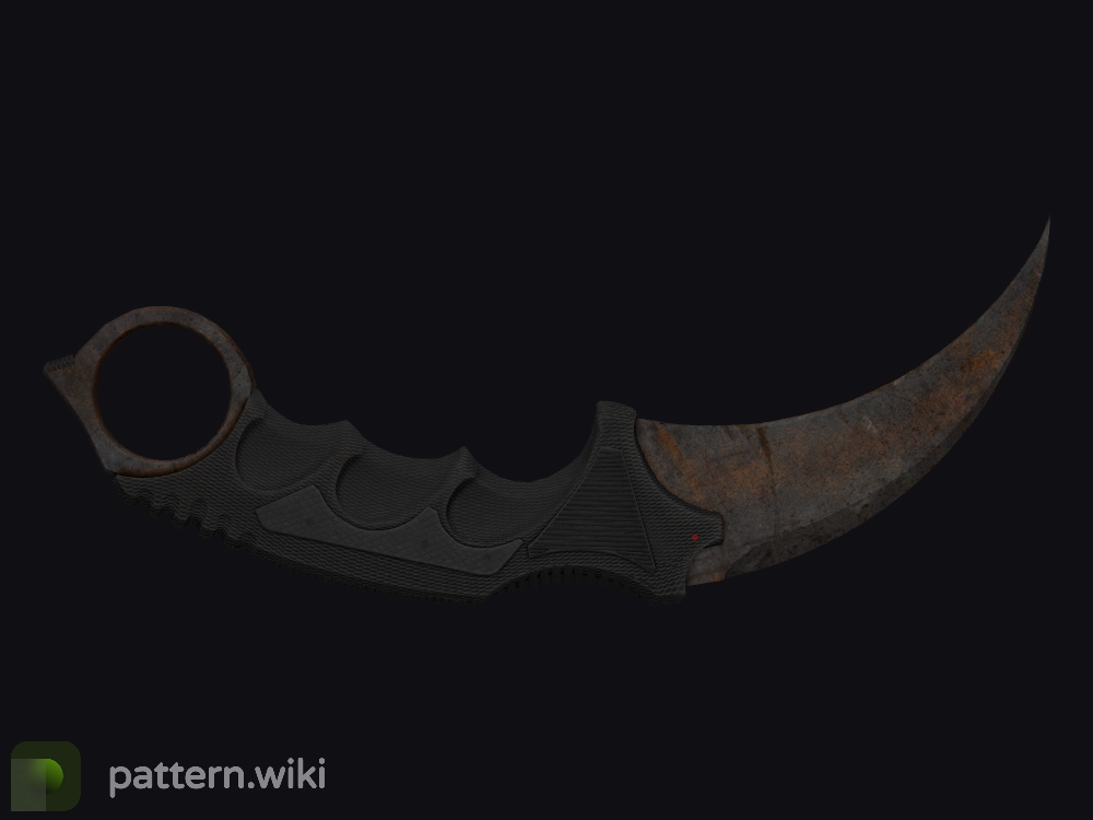 Karambit Rust Coat seed 40