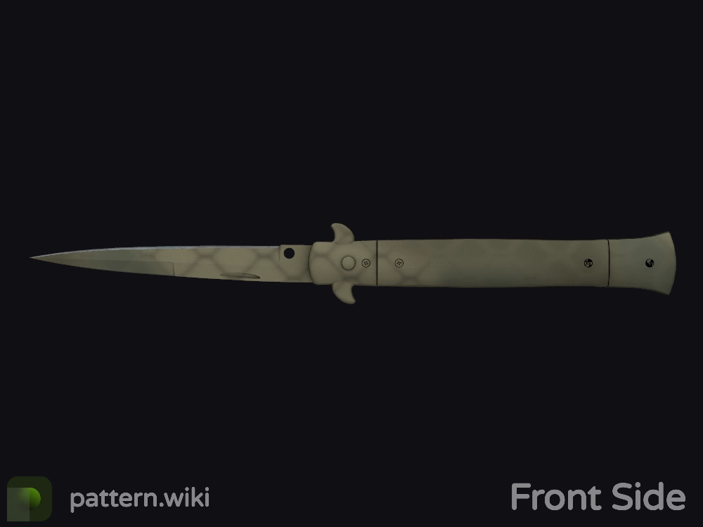 Stiletto Knife Safari Mesh seed 457