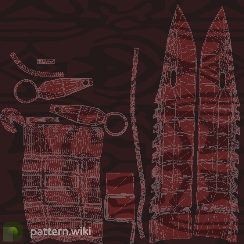 M9 Bayonet Slaughter seed 987 pattern template