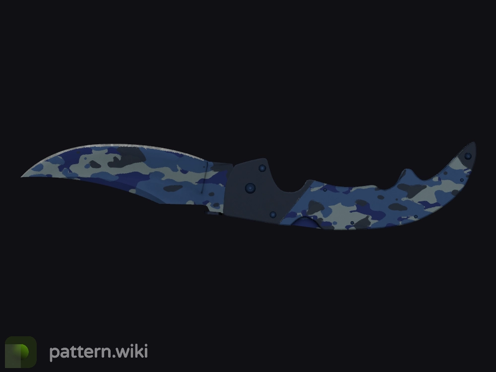 Falchion Knife Bright Water seed 321