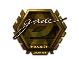 Sticker gade (Gold) | London 2018 preview