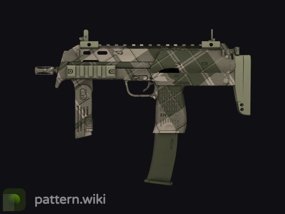 MP7 Olive Plaid seed 618