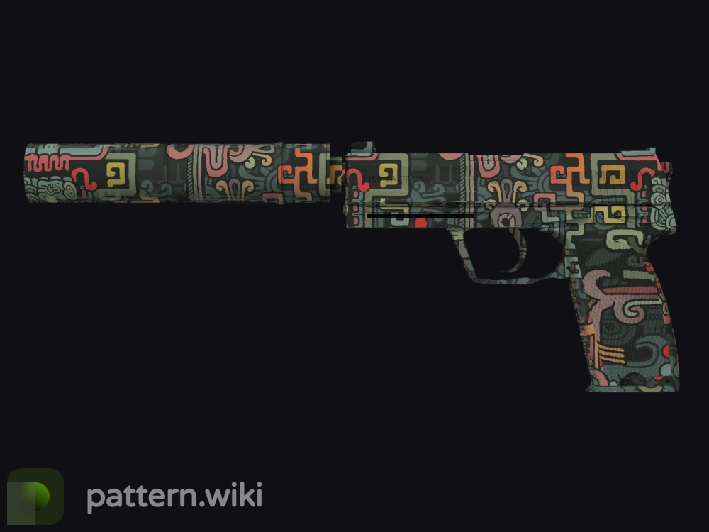 USP-S Ancient Visions seed 632