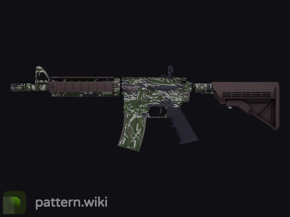 M4A4 Jungle Tiger seed 716