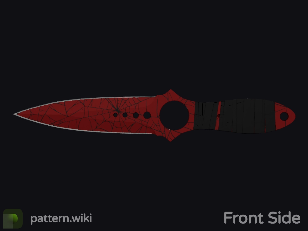 Skeleton Knife Crimson Web seed 284