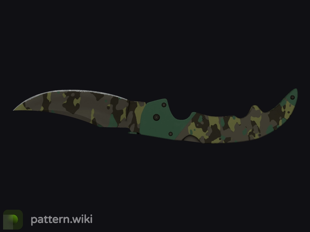 Falchion Knife Boreal Forest seed 65