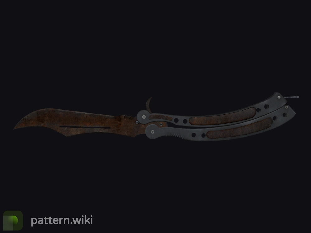 Butterfly Knife Rust Coat seed 567