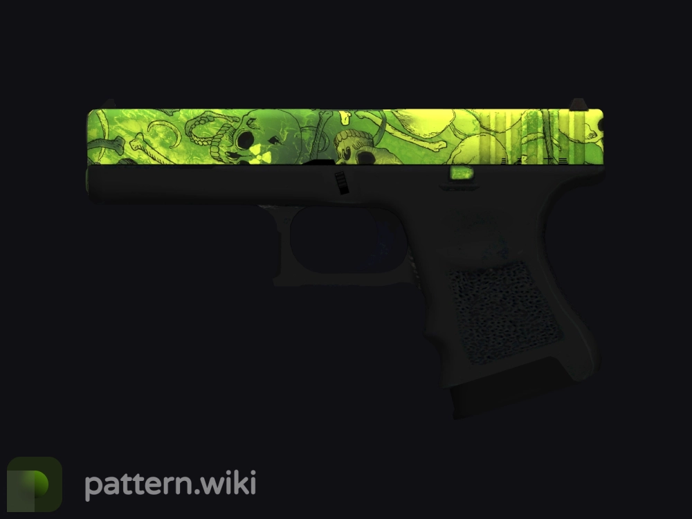 Glock-18 Nuclear Garden seed 203