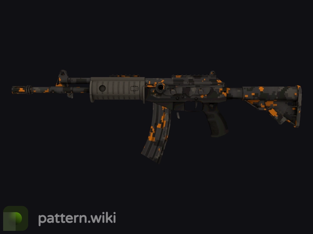 Galil AR Orange DDPAT seed 576