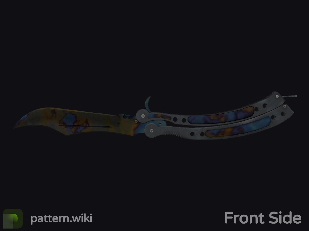 Butterfly Knife Case Hardened seed 537