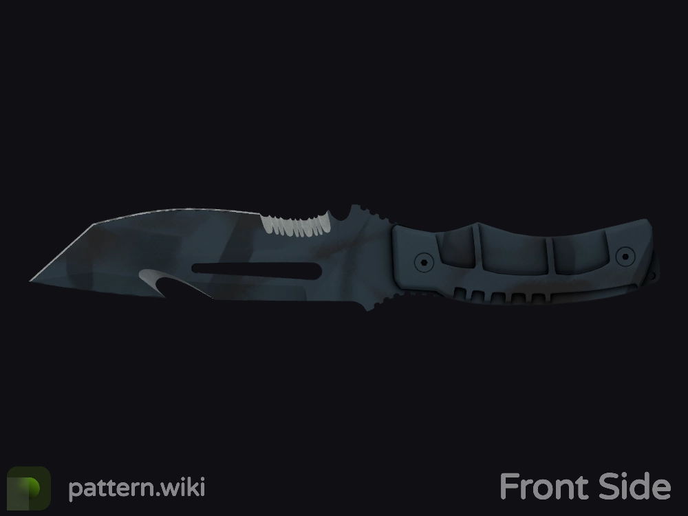 Survival Knife Night Stripe seed 379