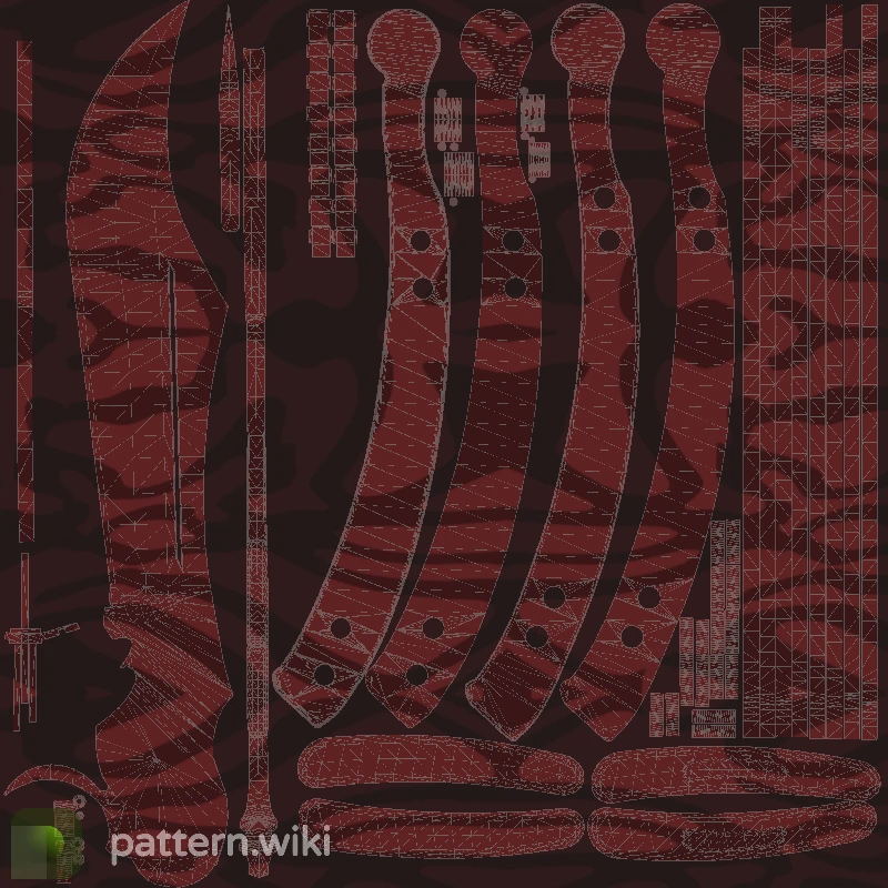 Butterfly Knife Slaughter seed 658 pattern template