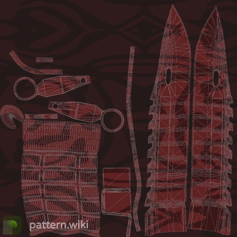 M9 Bayonet Slaughter seed 992 pattern template