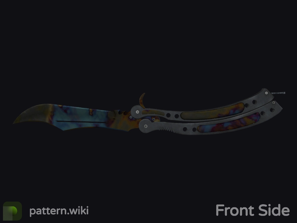 Butterfly Knife Case Hardened seed 854