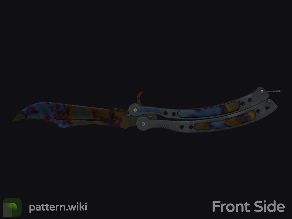 Butterfly Knife Case Hardened seed 487