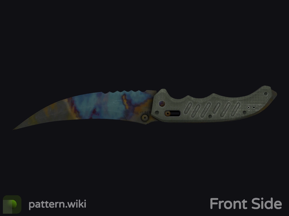 Flip Knife Case Hardened seed 645