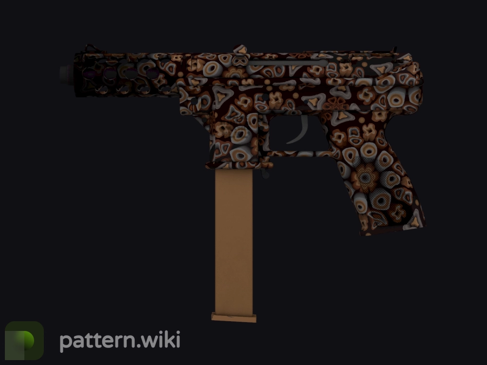 Tec-9 Orange Murano seed 906