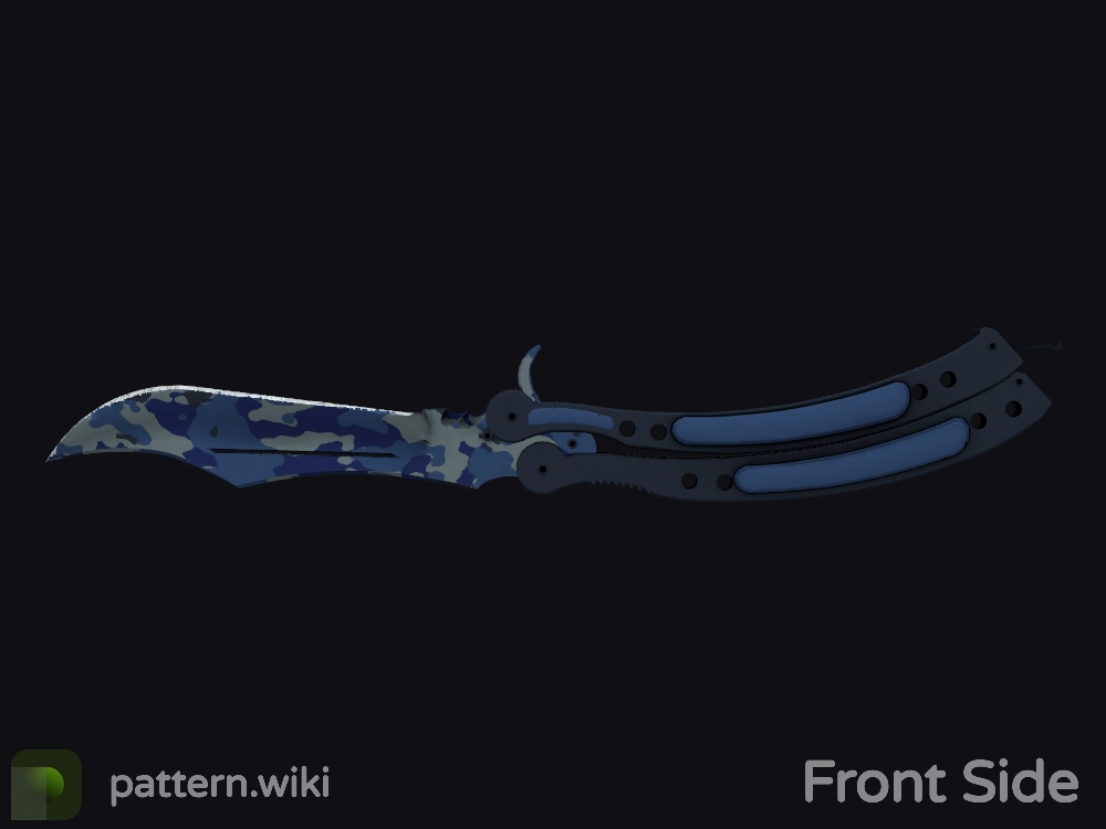 Butterfly Knife Bright Water seed 758