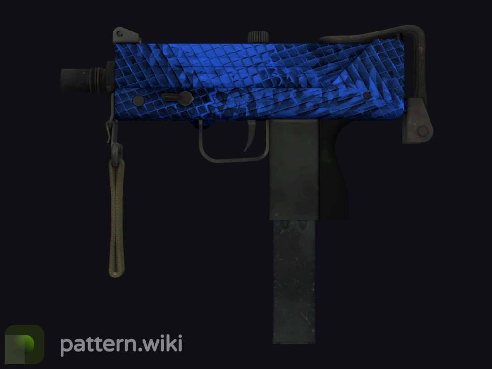 MAC-10 Lapis Gator seed 565