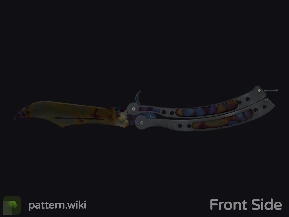 Butterfly Knife Case Hardened seed 104