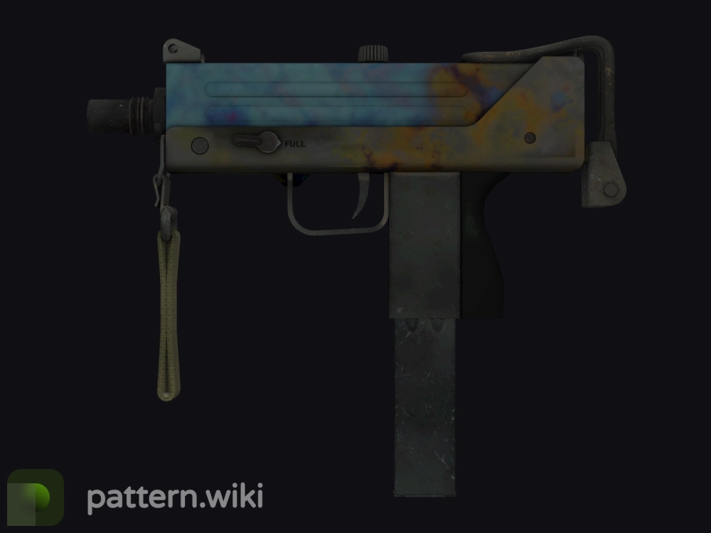 MAC-10 Case Hardened seed 381