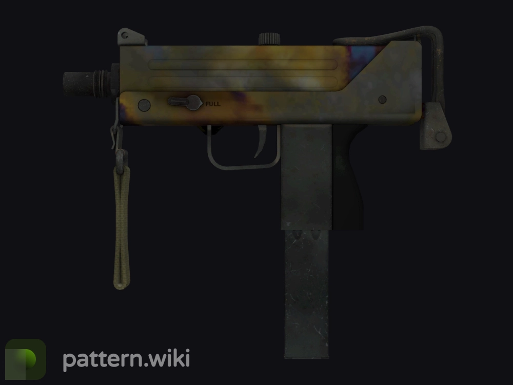 MAC-10 Case Hardened seed 509