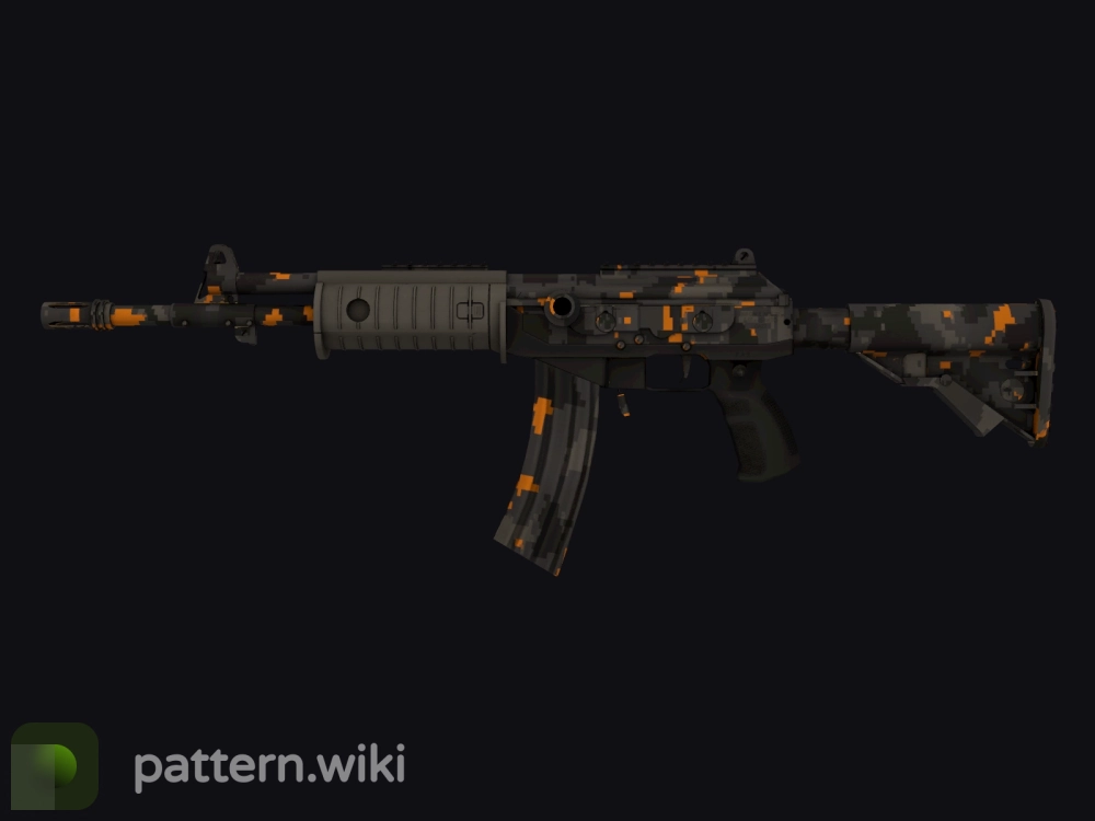 Galil AR Orange DDPAT seed 187