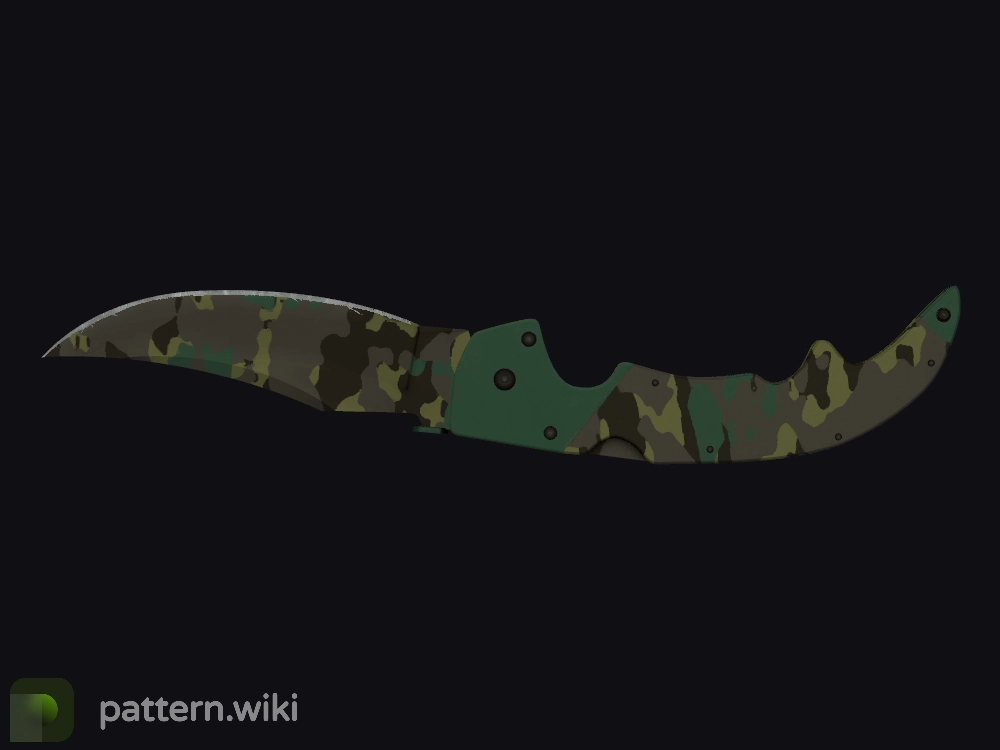 Falchion Knife Boreal Forest seed 765