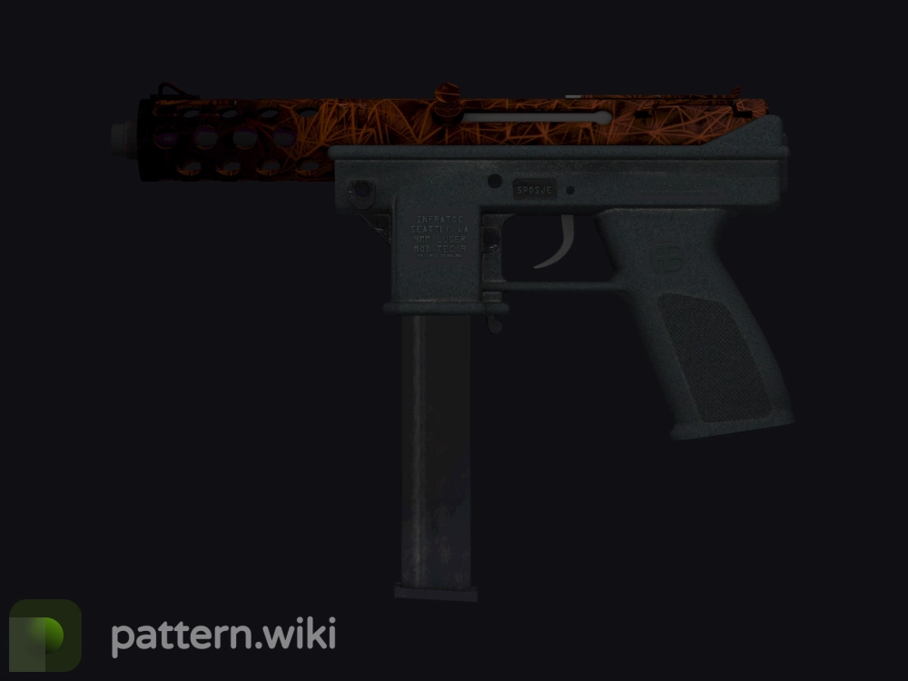 Tec-9 Red Quartz seed 228