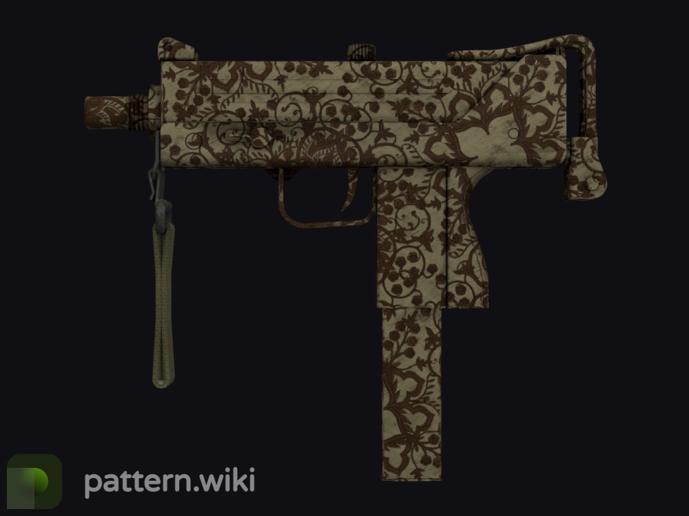 MAC-10 Sienna Damask seed 317