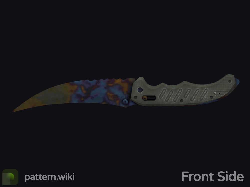 Flip Knife Case Hardened seed 735