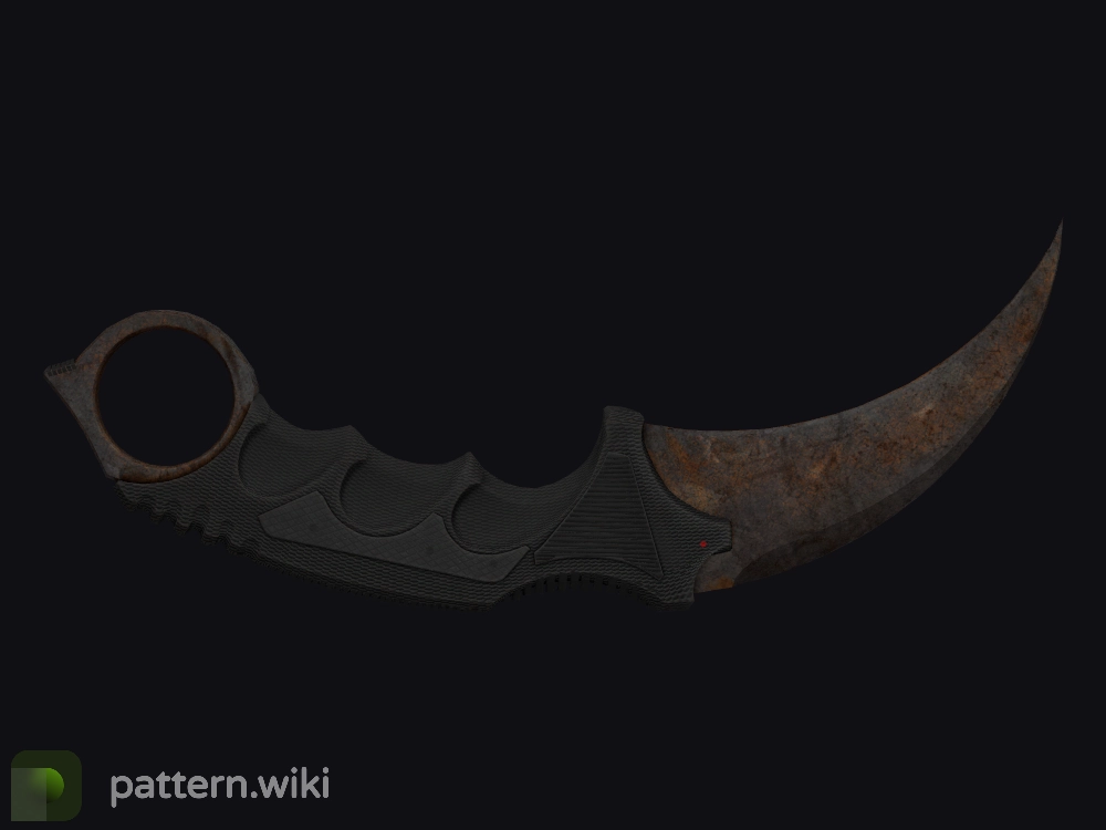 Karambit Rust Coat seed 205