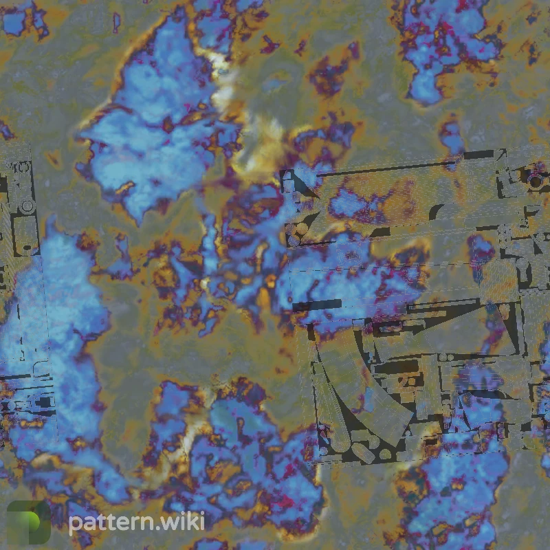 AK-47 Case Hardened seed 743 pattern template