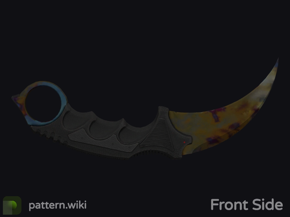 Karambit Case Hardened seed 91